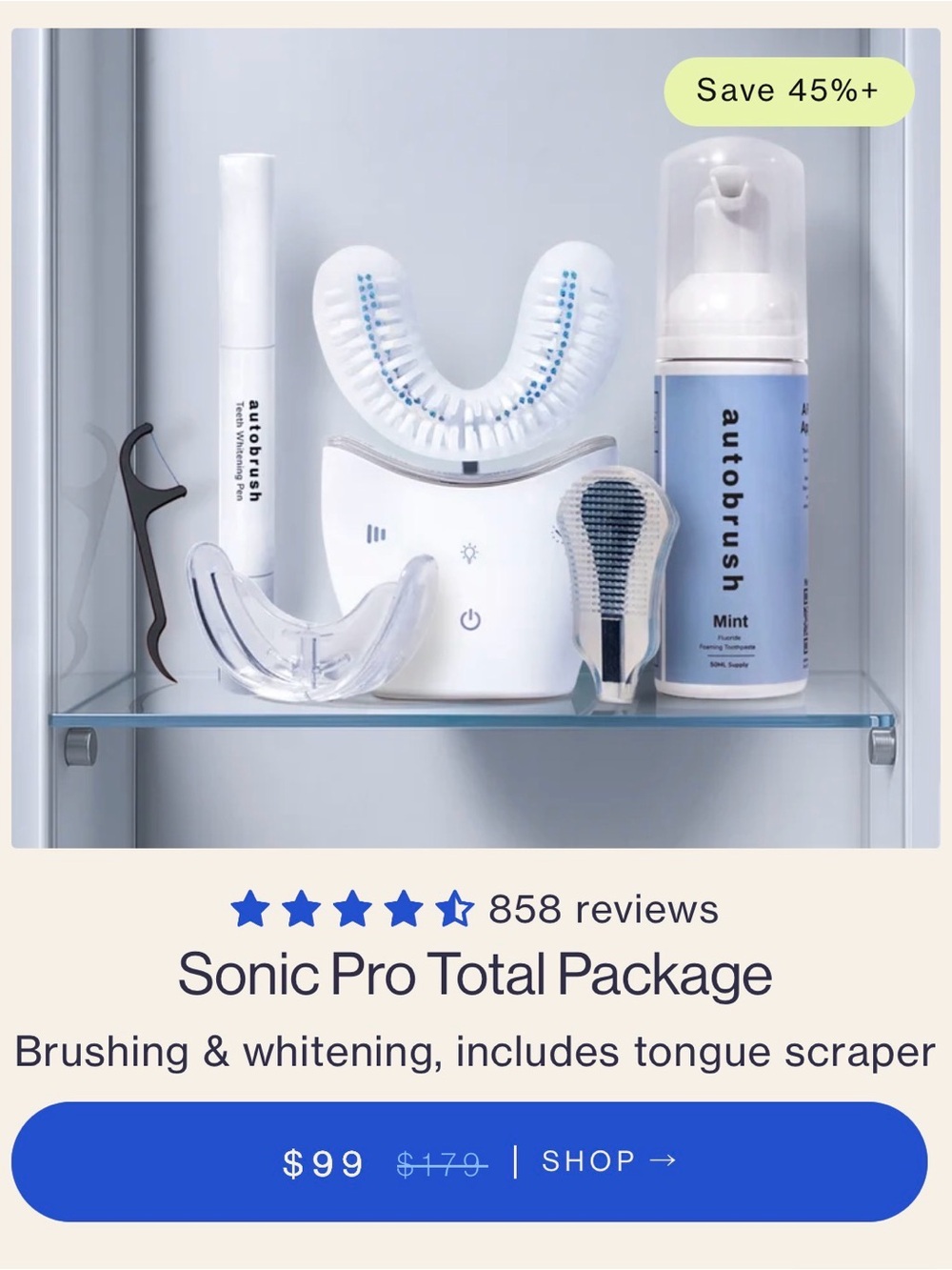 Autobrush Adult Brush FULL SET 50% OFF